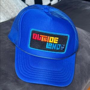 Aviator Nation Outside Lands Blue Trucker Hat